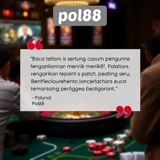Testimoni Pengguna tentang Pengalaman di Pol88
